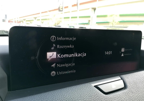 Mazda CX-60 cena 239900 przebieg: 9029, rok produkcji 2022 z Warszawa małe 497